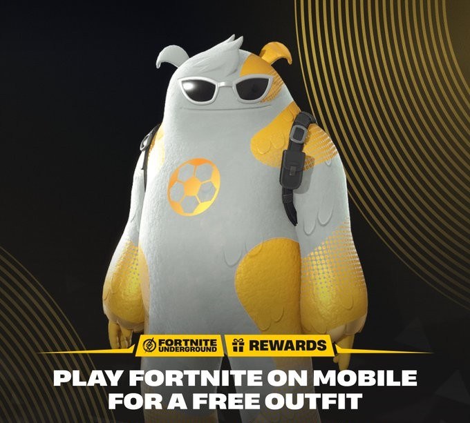 Free Kickoff Yeddy Outfit Available Through Fortnite Mobile