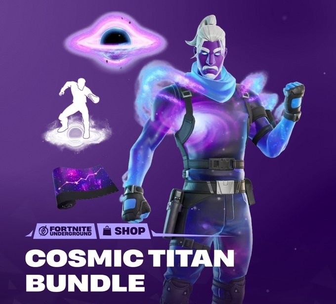 Cosmic Titan Bundle Is Coming to Fortnite
