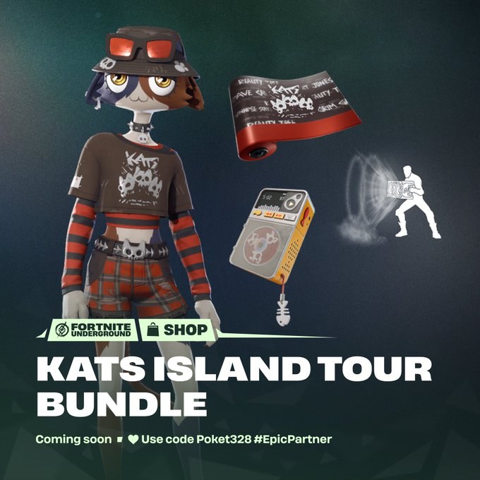 KATS Island Tour Bundle Is Coming to Fortnite